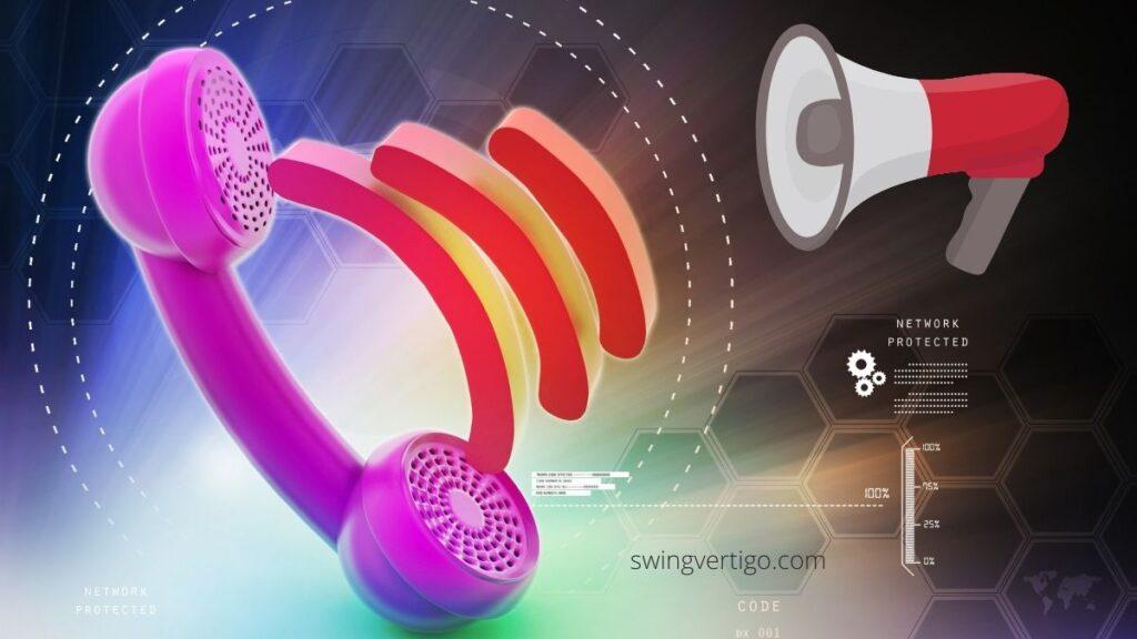 Moving coil loudspeaker illustration